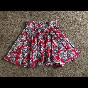 perfect floral skirt for summer